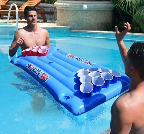 2 x Nafukovací hra beerpong