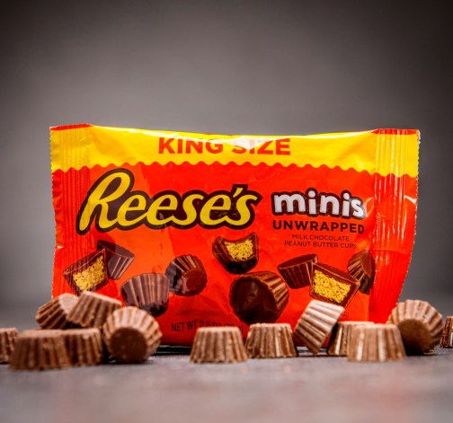 3 x Čokoládové košíčky Reese's Minis plněné burákovým máslem 70 g