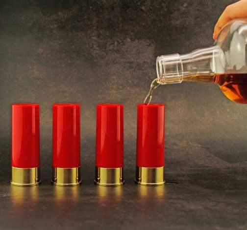 3 x Patronové panáky 4 ks