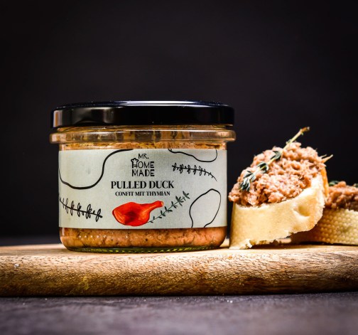 3 x Trhané kachní maso konfitované na tymiánu 170 g – Mr.HomeMade