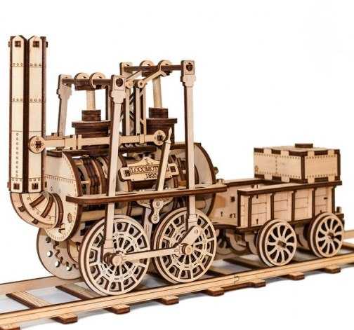 3D dřevěný model Locomotion