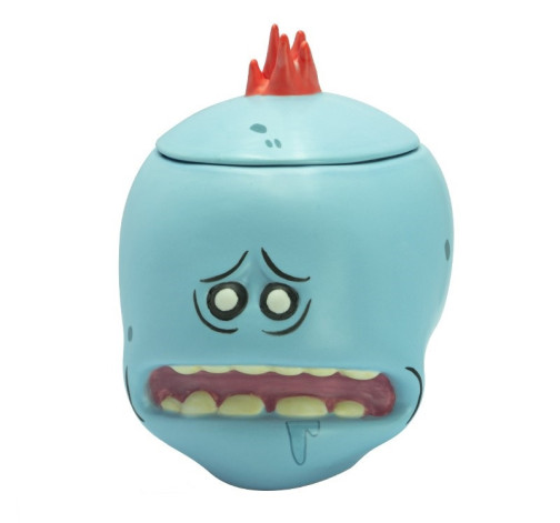 3D hrnek Rick and Morty – hlava Mr. Meeseekse