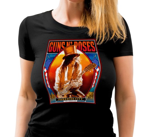Dámské tričko s potiskem “Guns N' Roses”