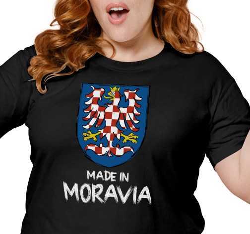 Dámské tričko s potiskem “Made in Moravia”