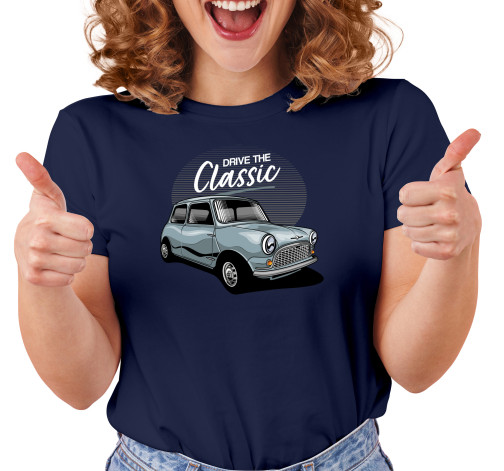 Dámské tričko s potiskem “Ride the Classic