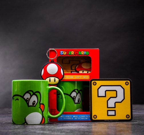 Dárková sada Super Mario - Yoshi - hrnek