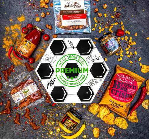 Giftboxeo plné chilli specialit - Fotbalové