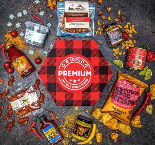 Giftboxeo plné chilli specialit XXL - Flanelové