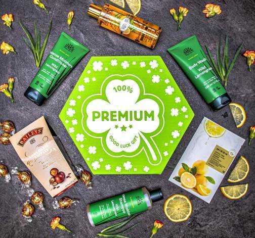 Giftboxeo plné kvalitní kosmetiky Lemon Grass - Čtyřlístek