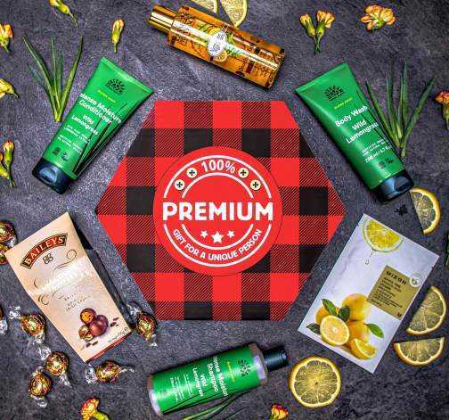 Giftboxeo plné kvalitní kosmetiky Lemon Grass - Flanelové