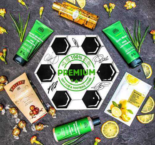 Giftboxeo plné kvalitní kosmetiky Lemon Grass - Fotbalové
