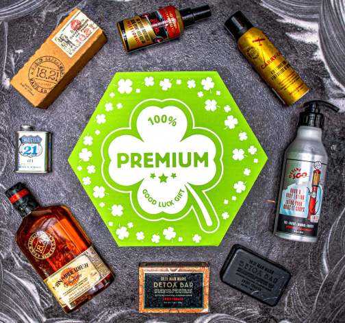 Giftboxeo s luxusní pánskou kosmetikou + luxusní parfém - Čtyřlístek
