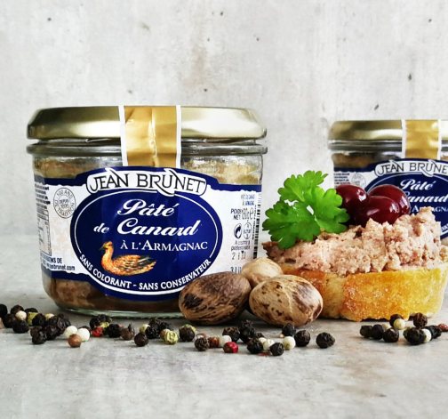 Jean Brunet kachní terina s armagnacem 180 g
