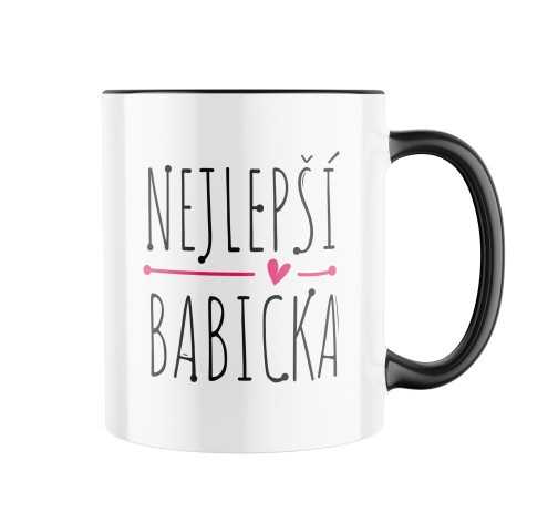 Keramický hrnek s potiskem Nejlepší babička
