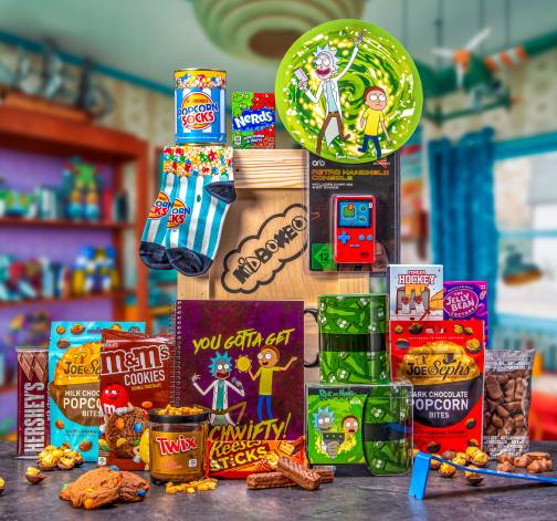 Kidboxeo pro fanouška seriálu Rick a Morty XXL