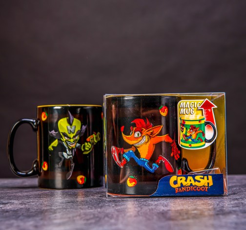 Měnící se hrnek Crash Bandicoot