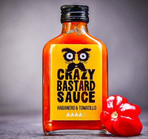 Mexická omáčka Crazy Bastard Habanero Trinidad & Tomatillo 100 ml