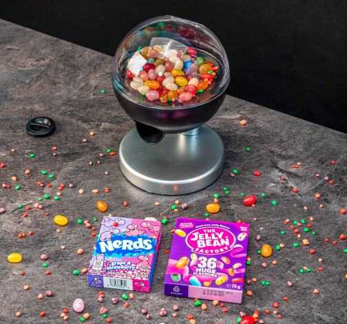 Mini automat na dobroty se sladkostmi