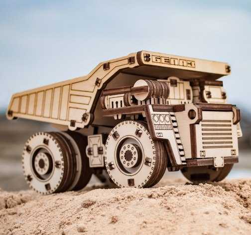 Model nákladního auta Belaz mini