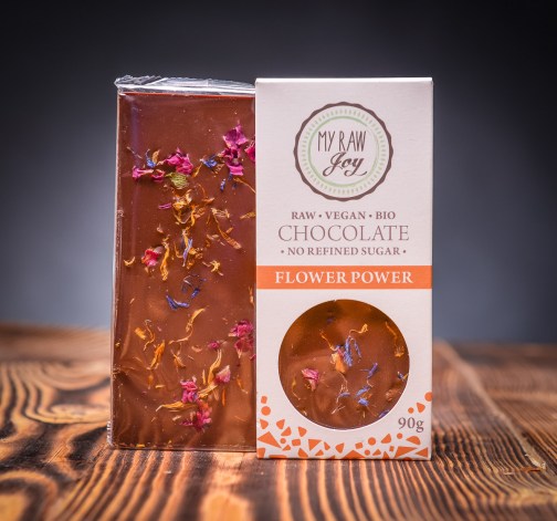 My Raw Joy Chocolate Flower Power 90g