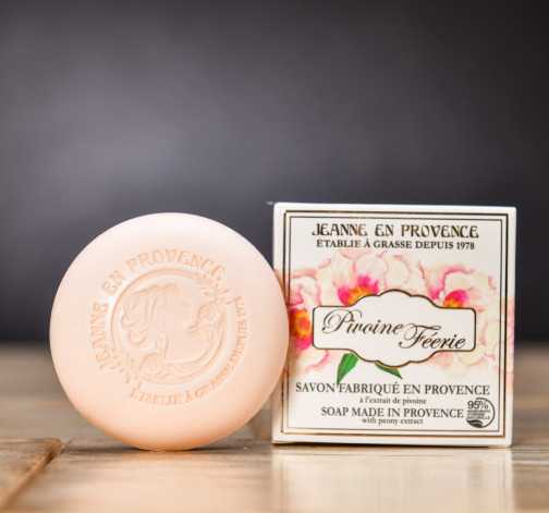 Mýdlo s vůní pivoňky Jeanne en Provence 100 g