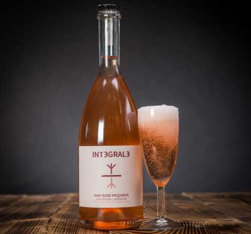 Osvěžující ovocné víno Frizzante Integrale Rosé Colfondo BIO 0