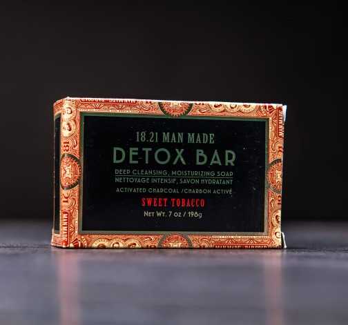 Pánské detoxikační mýdlo - Sladký Tabák 198 ml