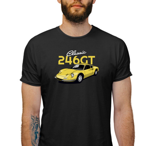 Pánské tričko s potiskem “246GT Classic”