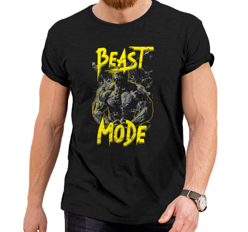 Pánské tričko s potiskem “Beast Mode”