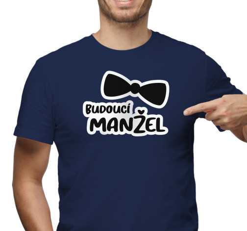 Pánské tričko s potiskem “Budoucí manžel”