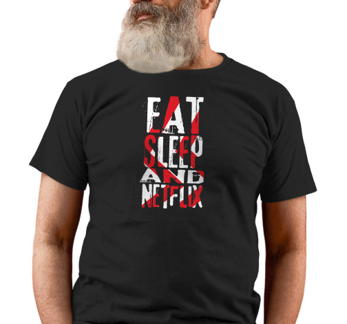 Pánské tričko s potiskem “Eat