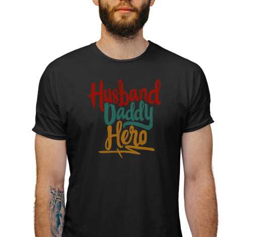 Pánské tričko s potiskem “Husband