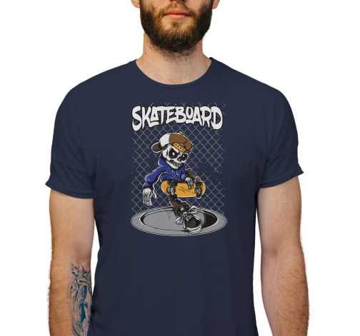 Pánské tričko s potiskem “Skateboard
