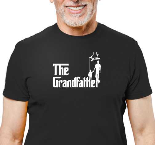 Pánské tričko s potiskem “The Grandfather”
