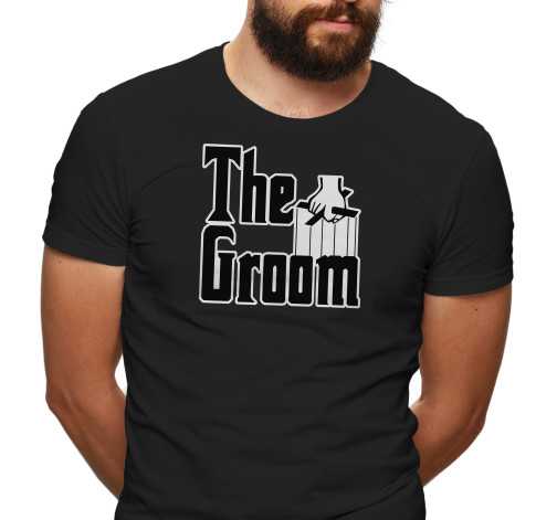 Pánské tričko s potiskem “The Groom”