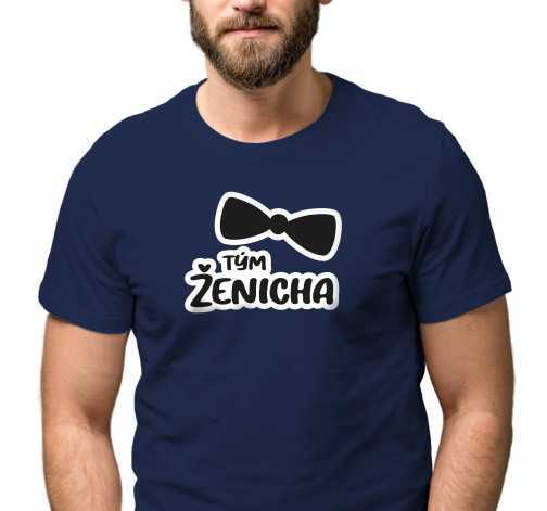 Pánské tričko s potiskem “Tým ženicha”