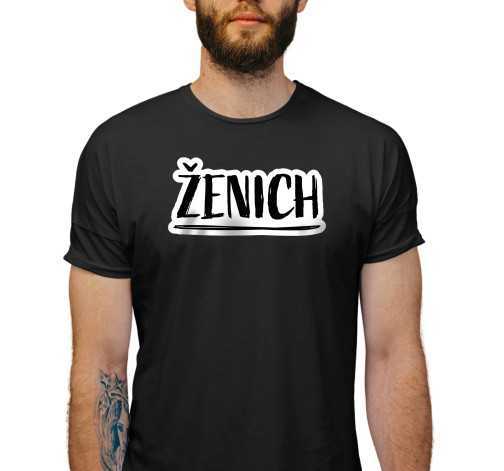 Pánské tričko s potiskem “Ženich”