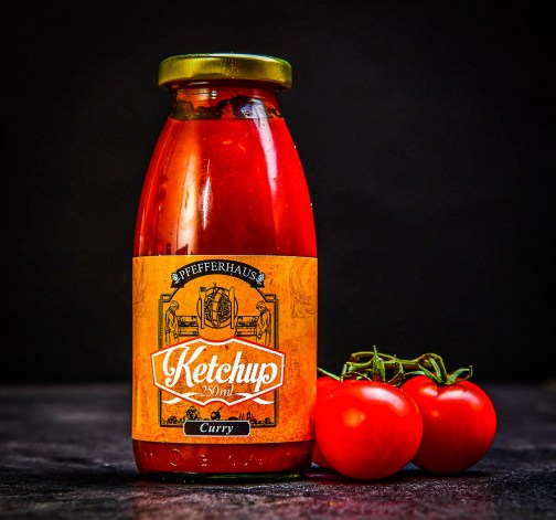 Pikantní kečup s kari 250 ml