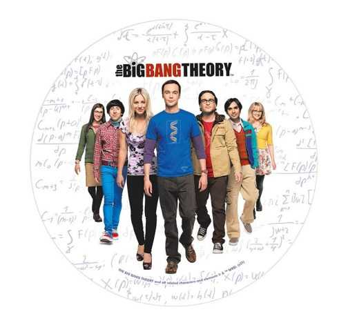 Podložka pod myš s hrdiny The Big Bang Theory