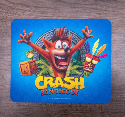 Podložka pod myš s motivem Crash Bandicoot