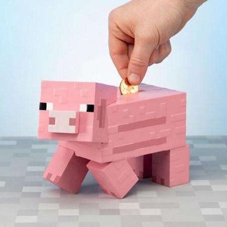 Pokladnička Minecraft – prasátko