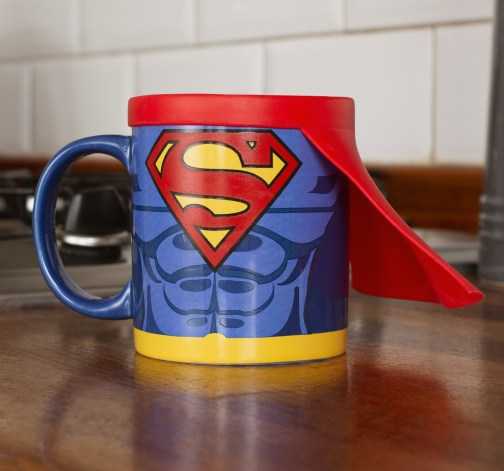 Superhrdinský hrnek s pláštěm - Superman