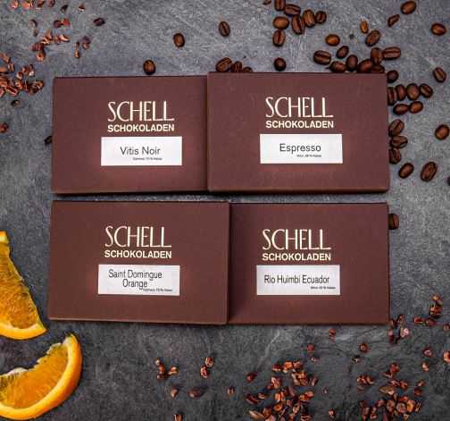 Výhodný set exkluzivních čokolád Schell