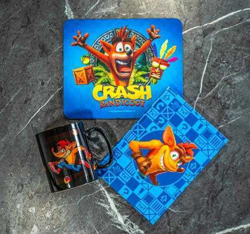 Výhodný set pro fanoušky Crashe Bandicoota