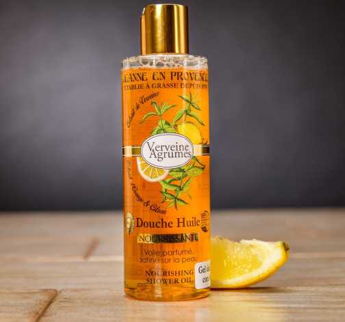 Vyživující sprchový olej Jeanne en Provence s extraktem z verbeny a citronu 250 ml