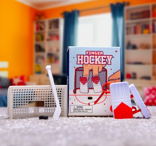 Zábavná prstová hra – Lední hokej