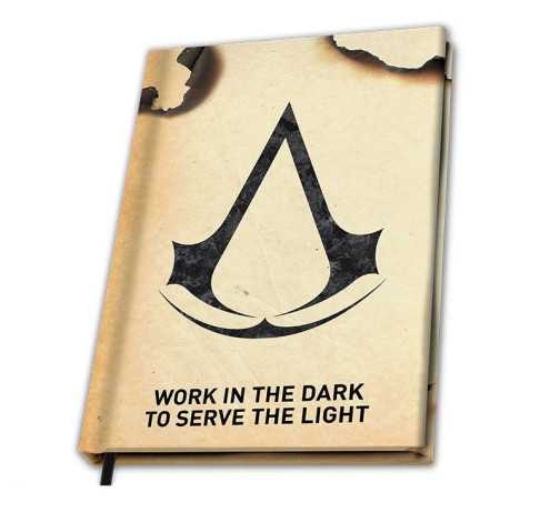 Zápisník A5 se symbolem Assassin’s Creed