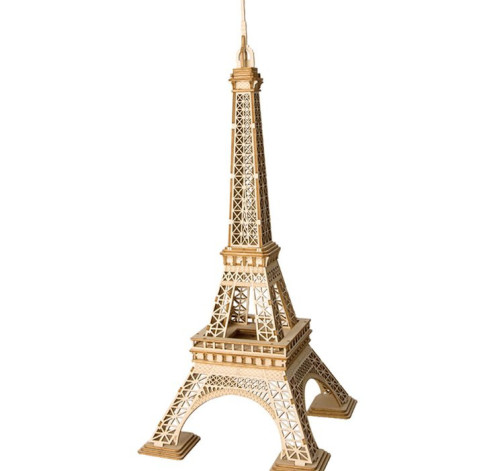 Dřevěný model Eiffelovy věže