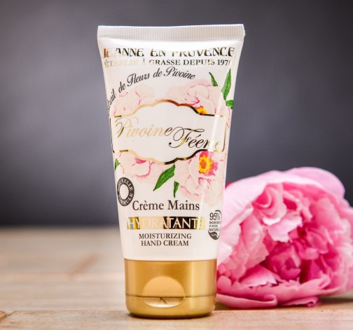 Hydratační krém na ruce Jeanne en Provence s pivoňkou 75 ml