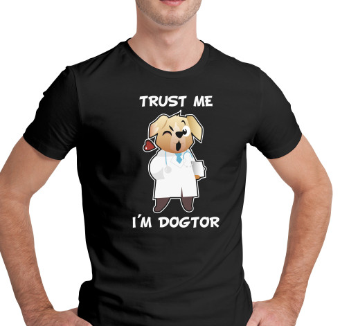 Pánské tričko s potiskem “Trust me